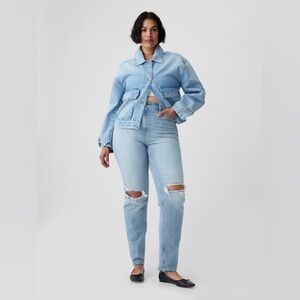 Gap High Rise Cheeky Straight